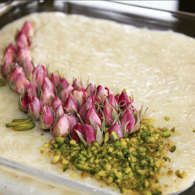 Sheer Biranj - Afghan Rice Pudding courtesy mydastarkhwan